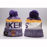 Berretti Los Angeles Lakers New Era Viola Bianco