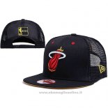 Cappellino Miami Heat Snapback Nero3