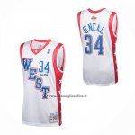 Maglia All Star 2004 Shaquille O'neal No 34 Bianco
