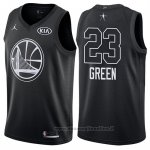 Maglia All Star 2018 Golden State Warriors Draymond Green NO 23 Nero