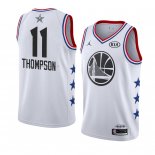 Maglia All Star 2019 Golden State Warriors Klay Thompson NO 11 Bianco