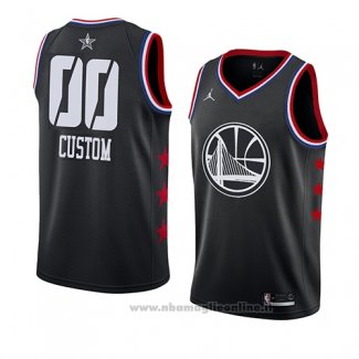 Maglia All Star 2019 Golden State Warriors Personalizzate Nero