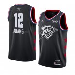 Maglia All Star 2019 Oklahoma City Thunder Steven Adams NO 12 Nero