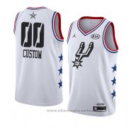 Maglia All Star 2019 San Antonio Spurs Personalizzate Bianco