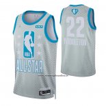 Maglia All Star 2022 Milwaukee Bucks Khris Middleton #22 Grigio