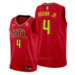 Maglia Atlanta Hawks Charlie Brown JR. NO 4 Statement Rosso