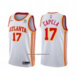 Maglia Atlanta Hawks Clint Capela #17 Association 2020-21 Bianco