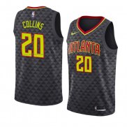 Maglia Atlanta Hawks John Collins NO 20 Icon 2018-19 Nero