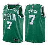 Maglia Bambino Boston Celtics Jaylen Brown NO 7 Icon 2017-18 Verde
