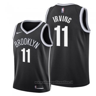 Maglia Bambino Brooklyn Nets Kyrie Irving NO 11 Icon 2019 Nero