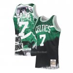 Maglia Boston Celtics Dee Brown #7 Hardwood Classics 1990-91 Verde