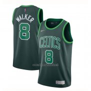 Maglia Boston Celtics Kemba Walker #8 Earned 2020-21 Verde