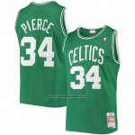 Maglia Boston Celtics Paul Pierce #34 Hardwood Classics Throwback Verde