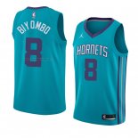 Maglia Charlotte Hornets Bismack Biyombo NO 8 Icon 2018 Verde