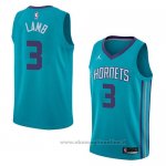 Maglia Charlotte Hornets Jeremy Lamb NO 3 Icon 2018 Verde