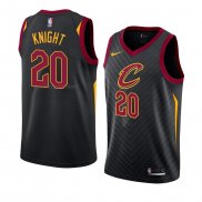 Maglia Cleveland Cavaliers Brandon Knight NO 20 Statement 2018 Nero