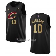 Maglia Cleveland Cavaliers Darius Garland #10 Statement 2022-23 Nero