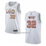Maglia Cleveland Cavaliers Dean Wade #32 Citta 2022-23 Bianco