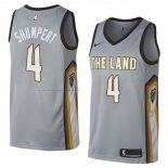 Maglia Cleveland Cavaliers Iman Shumpert NO 4 Citta 2018 Grigio