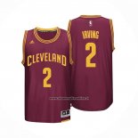 Maglia Cleveland Cavaliers Kyrie Irving #2 Throwback Rosso