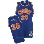 Maglia Cleveland Cavaliers Mark Price NO 25 Throwback 2008 Blu