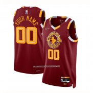 Maglia Cleveland Cavaliers Personalizzate Citta 2021-22 Rosso