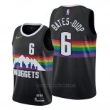 Maglia Denver Nuggets Keita Bates-Diop NO 6 Citta 2019-20 Nero