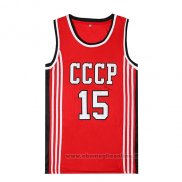 Maglia Film Cccp Sabonis NO 15 Rosso