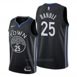 Maglia Golden State Warriors Chasson Randle NO 25 Citta 2020 Nero