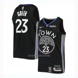 Maglia Golden State Warriors Draymond Green #23 Citta 2019-20 Nero