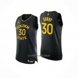 Maglia Golden State Warriors Stephen Curry #30 Statement 2024-25 Nero