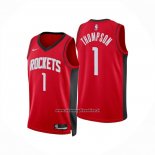 Maglia Houston Rockets Amen Thompson No 1 Icon 2024-25 Rosso