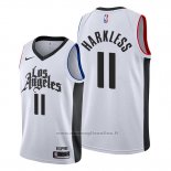 Maglia Los Angeles Clippers Maurice Harkless NO 11 Classic 2019-20 Bianco
