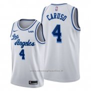 Maglia Los Angeles Lakers Alex Caruso NO 4 Classic Edition 2019-20 Bianco