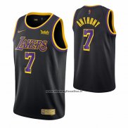 Maglia Los Angeles Lakers Carmelo Anthony #7 Earned Nero