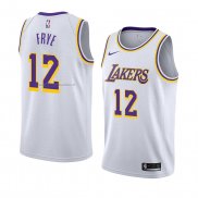Maglia Los Angeles Lakers Channing Frye NO 12 Association 2018-19 Bianco