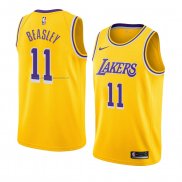 Maglia Los Angeles Lakers Michael Beasley NO 11 Icon 2018-19 Giallo