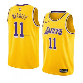 Maglia Los Angeles Lakers Michael Beasley NO 11 Icon 2018-19 Giallo
