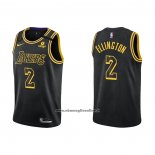 Maglia Los Angeles Lakers Wayne Ellington #2 Mamba 2021-22 Nero