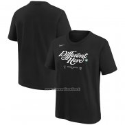 Maglia Manica Corta Boston Celtics 2024 NBA Playoffs Mantra Nero
