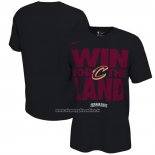 Maglia Manica Corta Cleveland Cavaliers 2025 Nba Playoffs Nero