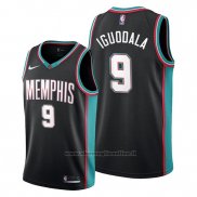 Maglia Memphis Grizzlies Andre Iguodala NO 9 Classic 20th Season Nero