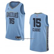 Maglia Memphis Grizzlies Brandon Clarke #15 Statement 2022-23 Blu