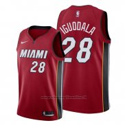 Maglia Miami Heat Andre Iguodala NO 28 Statement 2019-20 Rosso