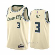 Maglia Milwaukee Bucks George Hill NO 3 Citta Crema