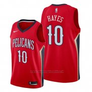 Maglia New Orleans Pelicans Jaxson Hayes NO 10 Statement 2019-20 Rosso