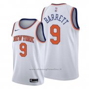 Maglia New York Knicks R.j. Barrett NO 9 Citta 2019-20 Nero