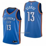 Maglia Oklahoma City Thunder Paul George #13 Icon Blu