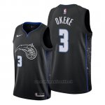 Maglia Orlando Magic Chuma Okeke NO 3 Citta 2019-20 Nero
