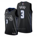 Maglia Orlando Magic Chuma Okeke NO 3 Citta 2019-20 Nero